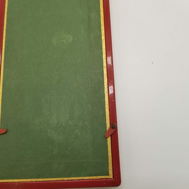 Vintage Japanese Edo-Style Woodblock Print – Red Sun and Abstract Sea Scene For Sale - Image 17 of 18