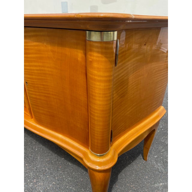 Wood Art Deco Sideboard by René Prou, France, 1940s For Sale - Image 7 of 18