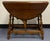 1940s Vintage 1940’s Splayed Leg Butterfly Drop Leaf Side Table For Sale - Image 5 of 7