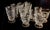 Mid 20th Century Indiana Glass Colony Whitehall Cubist Glasses - Set of 11 For Sale - Image 11 of 12