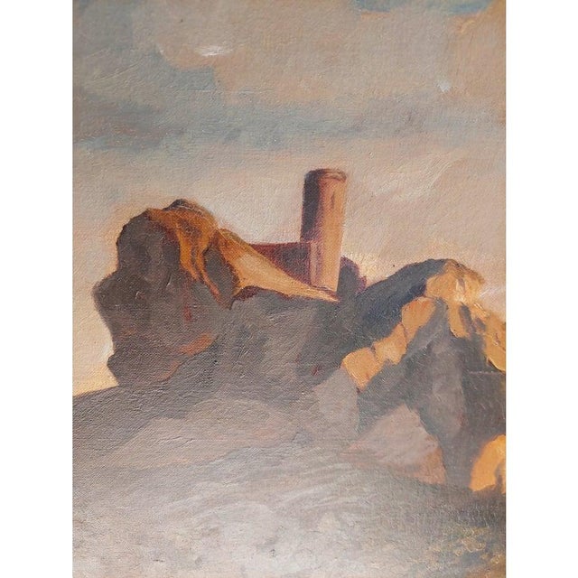 German School Artist, Landscape, 1800s, Oil on Canvas, Framed For Sale - Image 4 of 14