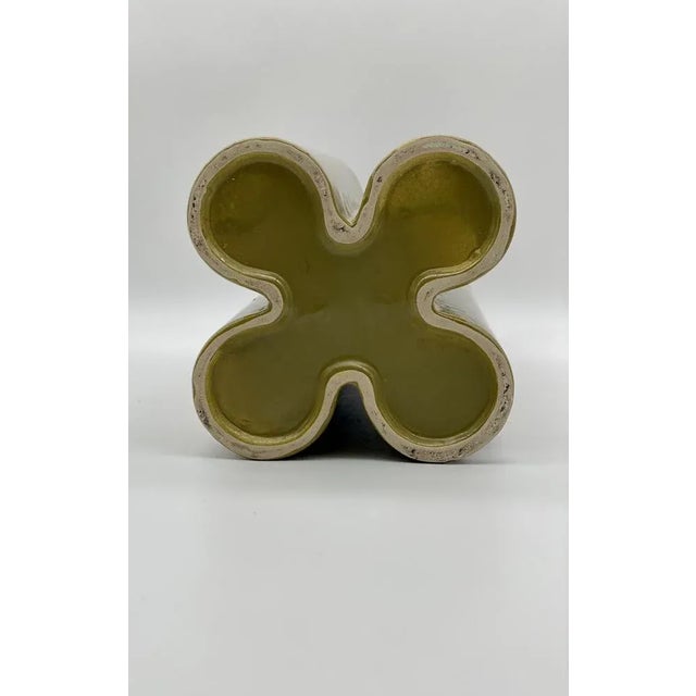 Green Quadrifoglio Vase by Pierre Cardin, Italy, 1970s For Sale - Image 9 of 10