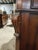 Wood Late 19th Century Continental Empire Mahogany Sideboard Buffet With Mirror Back & Carved Scroll Crest For Sale - Image 7 of 12