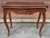 19th-Century French Louis XV Style Fold Top Mahogany Game Table / Console Table For Sale - Image 11 of 12