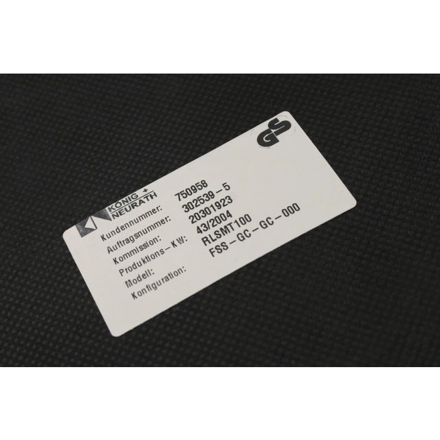 Textile Set of Swivel Lounge Armchairs from König + Neurath, 2004 For Sale - Image 7 of 11