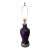 This one of a kind MCM drip glaze ceramic lamp which still looks current. Ceramic lamp has hues of purple bergundy and...