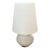 1970s Mid-Century Modern White Fontana Lamp For Sale