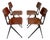 S17 Chairs by Paul Philipsen for Galvanitas, 1965, Set of 4 For Sale