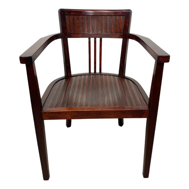 Jugendstil Office Chair, 1890s For Sale