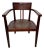 Jugendstil Office Chair, 1890s For Sale