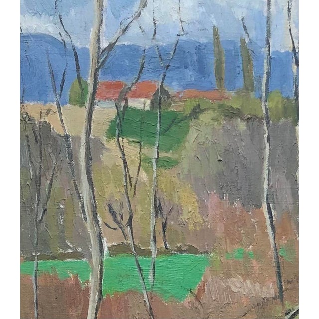 Jean-Louis Berger, Premier printemps, Oil on Canvas, Framed For Sale - Image 4 of 10