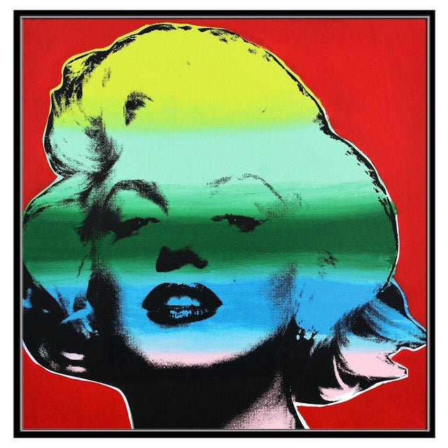 Pop Art Late 20th Century Marilyn Monroe State III, Steve Kaufman For Sale - Image 3 of 5
