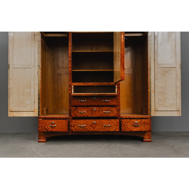 Art Nouveau Wardrobe, Early 20th Century For Sale - Image 17 of 18