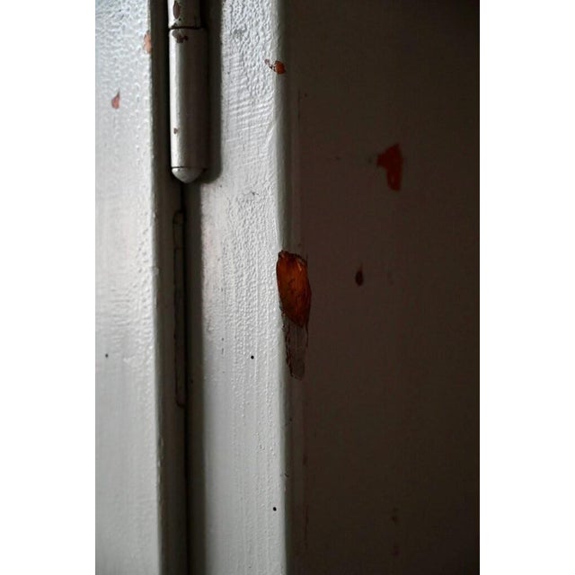 Gray Vintage Industrial Wardrobe, 1950s For Sale - Image 8 of 13