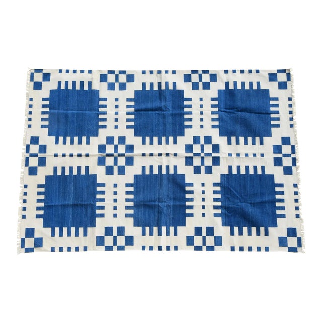 Viveca Rug, 10x14, Blue For Sale