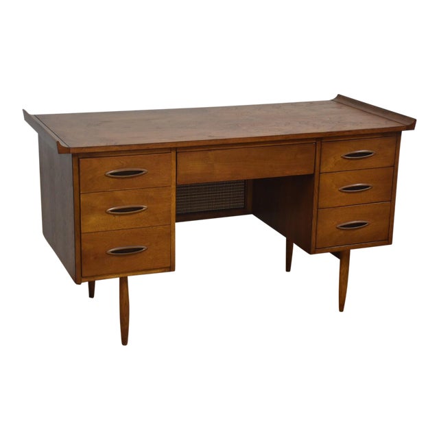 Broyhill Sculptra Walnut Desk Chairish