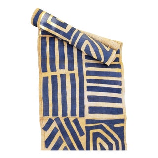 Hand Woven Kuba Cloth Roll For Sale