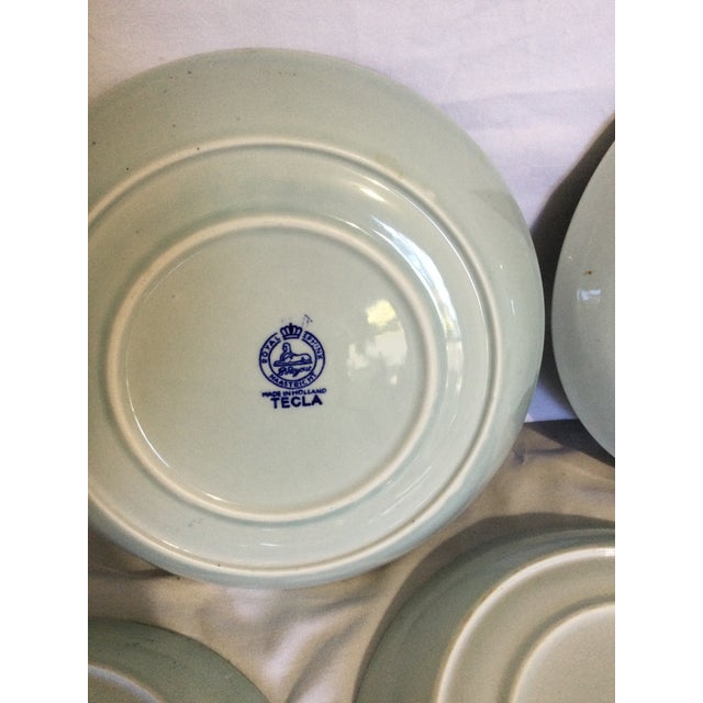 Antique Royal Sphinx Petrus Regout Maastricht "Tecla" Dishes- Set of 8 For Sale In Orlando - Image 6 of 6