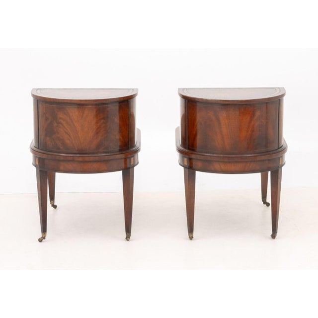 Wood Weiman Heirloom Mahogany Step End Tables, Pair For Sale - Image 7 of 7