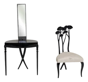 Le Jardin & Statuesque Vanity Desk & Chair by Christopher Guy