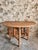 Vintage French Gateleg Table Oval Drop-Leaf Dining Table, France, 1950 For Sale - Image 8 of 18