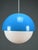 Model 4021 Blue Methacrylate Pendant Lamp by Luigi Bandini Buti for Kartell, Italy, 1960s For Sale - Image 14 of 18