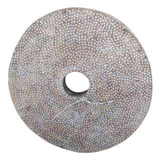 Andrianna Shamaris Shell Inlaid Art Object For Sale