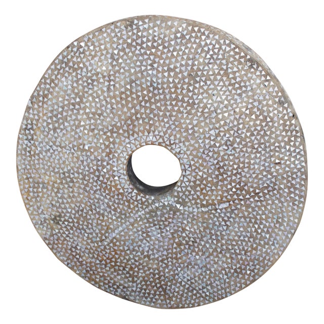 Andrianna Shamaris Shell Inlaid Art Object For Sale