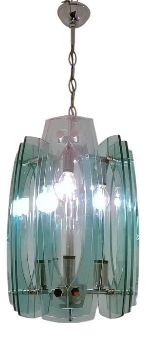 Italian Pendant Lamp from Veca, 1960s