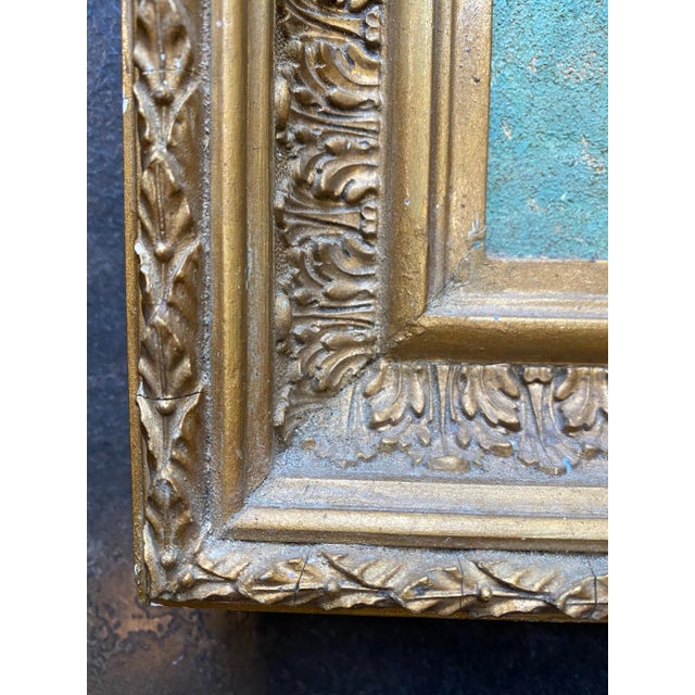 Aqua Roberto Gherardi, Nu de Dos, 1980s, Oil on Canvas For Sale - Image 8 of 10