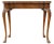 Brown Antique Georgian Revival Burr Walnut Folding Card or Tea Table, 1920s For Sale - Image 8 of 12