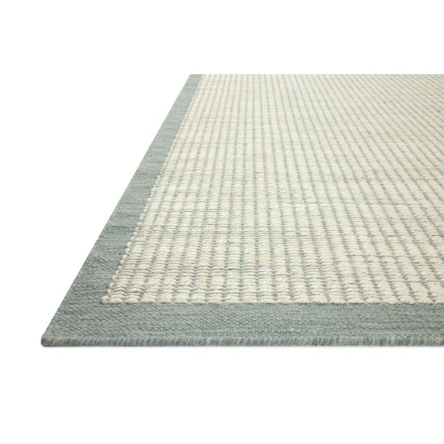 Transitional Amber Lewis x Loloi Lilah Ivory / Sky 9'-3" x 13' Area Rug For Sale - Image 3 of 7
