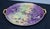 French Antique Jean Pouyat Limoges Hand Painted Violet Porcelain Cake Tray Plate JPL For Sale - Image 3 of 14