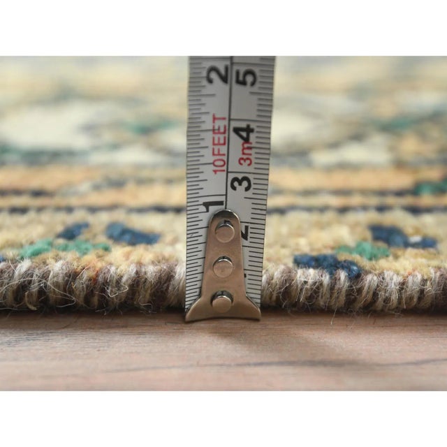 1960s Sand Vintage Persian Rug For Sale - Image 10 of 12