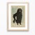 Atelier Aria Lumae Arts and Crafts Style Black Standard Poodle Dog Silhouette Geometric Lithograph Fine Art Gallery Board Print 18 X 24 For Sale - Image 14 of 15