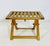 Summit Furniture Vintage Folding Teak Slatted Stool by Summit Furniture, Outdoor or Indoor Seat For Sale - Image 4 of 16