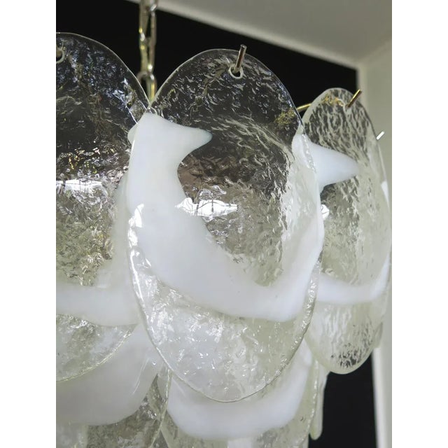 Murano Chandelier from Mazzega, 1979 For Sale - Image 11 of 13