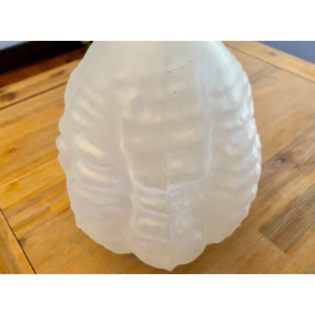 Contemporary Limited Series Glass Sculpture ‘Circium' in Frost by Nikolas Weinstein, a Frank Gehry Colleague For Sale - Image 3 of 11