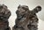 Victorian Pair of Antique 1800's Carved Wood Architectural Salvage Lion Sculpture Statue For Sale - Image 3 of 13