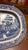 Ceramic Antique Staffordshire Blue Willow Transfer Ironstone Oval Platter, Circa 1860s For Sale - Image 7 of 12