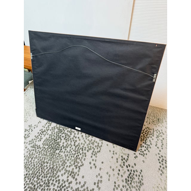 Circa 1989 L. M. Steadman Snowstorm on the Stead Farm Watercolor, Signed For Sale - Image 12 of 12