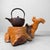 Brown Japanese Wooden Ikebana Display, 1960s For Sale - Image 8 of 11