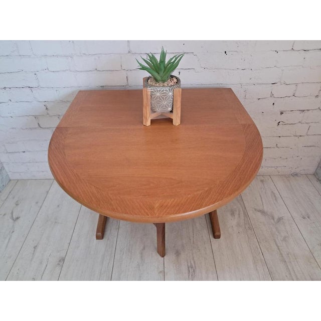 Mid-Century Modern Mid-Century Vintage Teak Coffee Table Drop Leaf Occasional Table from Nathan, 1970s For Sale - Image 3 of 18