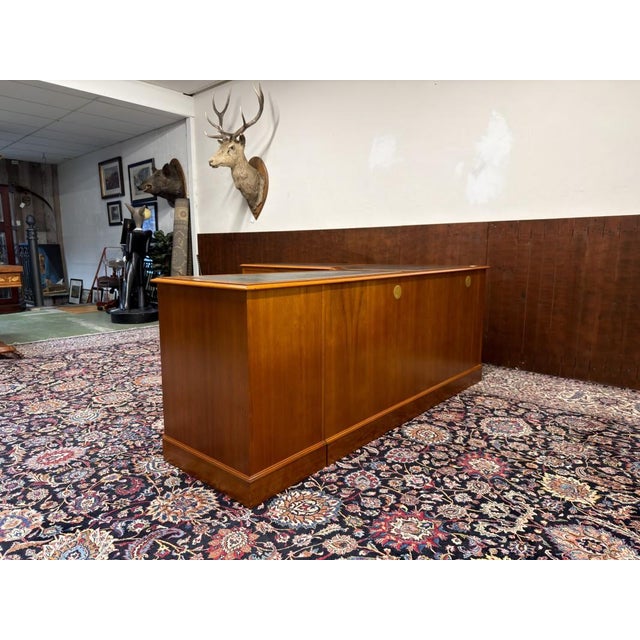 English Chesterfield Corner Desk For Sale - Image 5 of 18