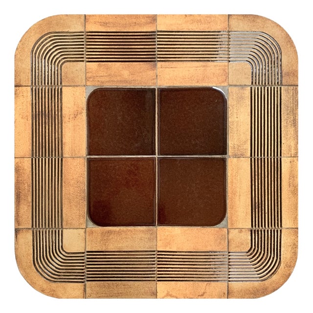 Vintage French Ceramic Mambo Coffee Table by Roger Capron, 1970 For Sale