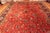 Vibrant Oversized Vintage German Hooked Rug, Country of origin: Germany, Circa date: Vintage