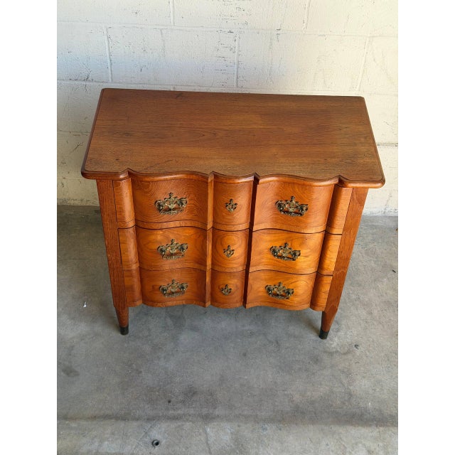Vintage Danish Modern Teak Bachelor Chest Nightstand Dovetail Drawers MCM Denmark For Sale - Image 10 of 10