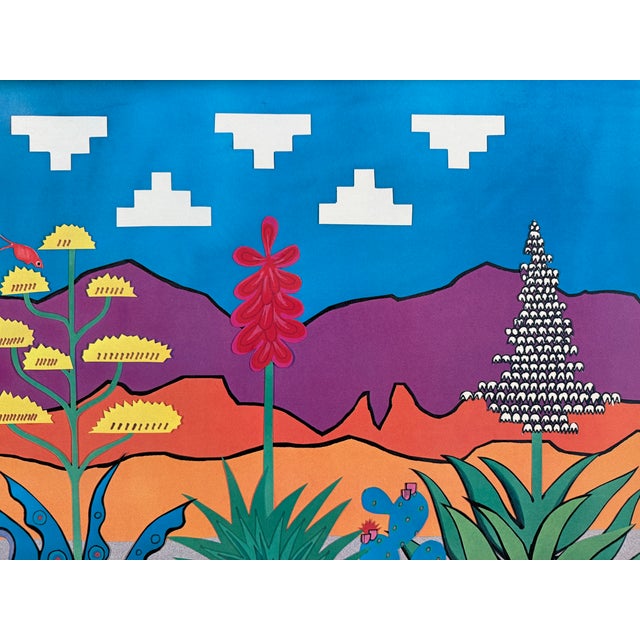 "Desert Critters" Offset Lithograph From Images of America Series For Sale - Image 9 of 10