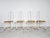 Bauhaus Vintage Postmodern Dining Chairs, 1960s, Set of 4 For Sale - Image 3 of 11