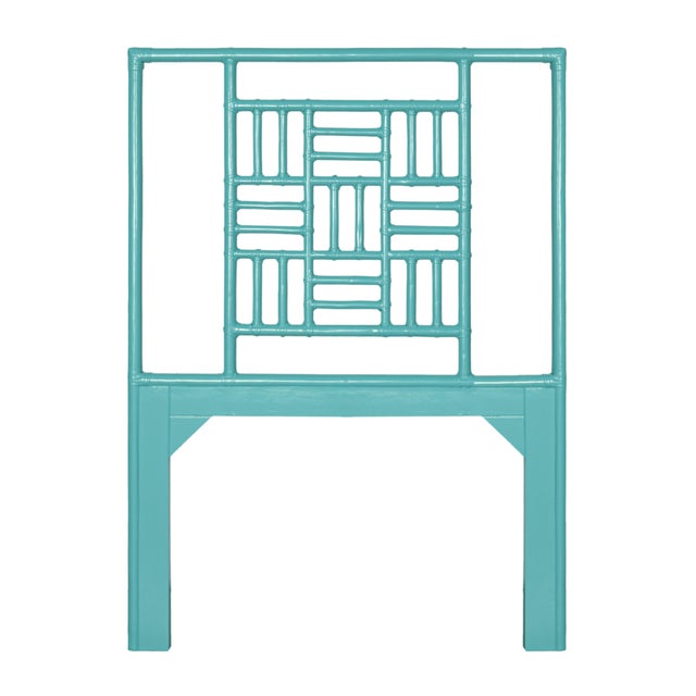 Finn Headboard Twin - Turquoise For Sale In West Palm - Image 6 of 6